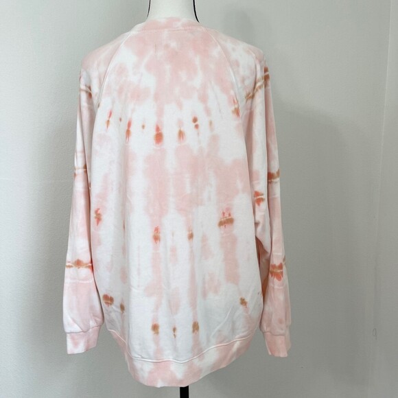 Lou & Grey LIGHTWEIGHT TIE DYE CREWNECK SWEATER. Size M - Picture 2 of 7